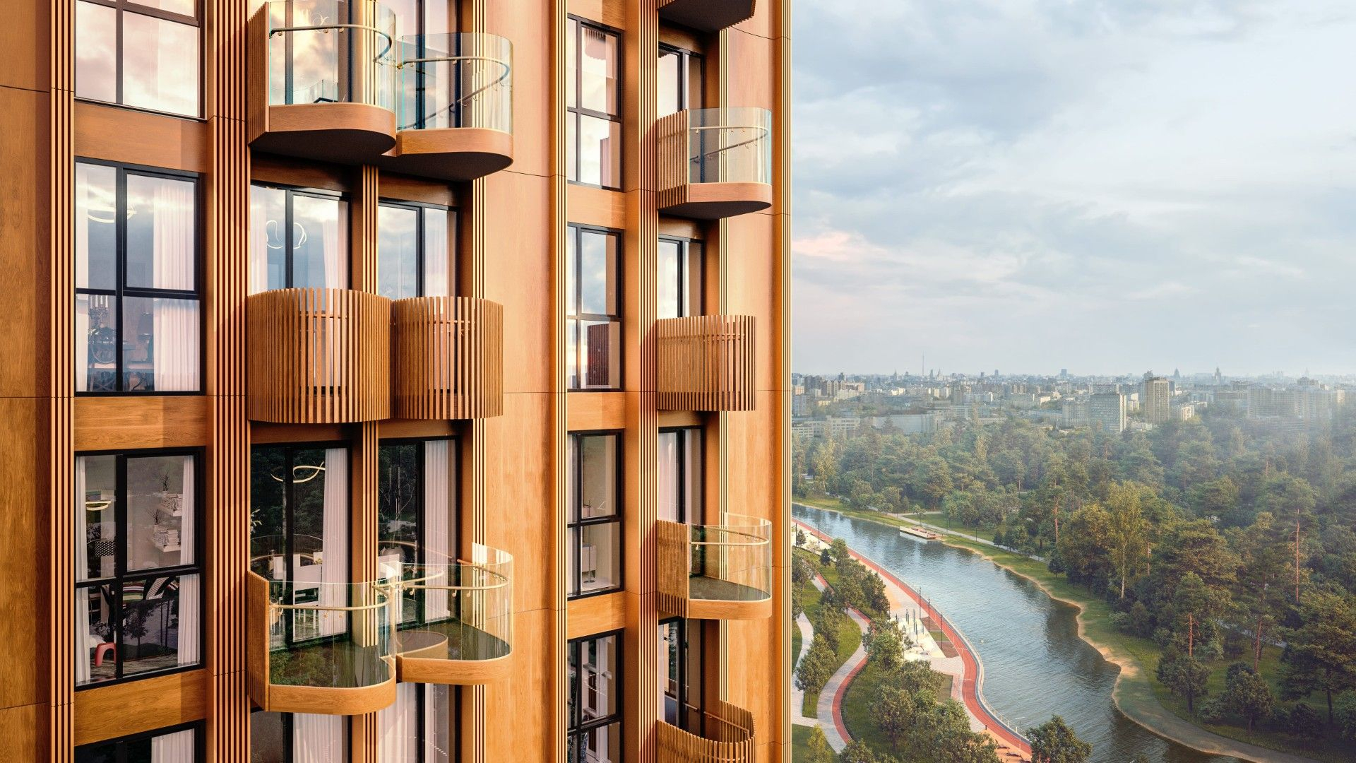 Дизайн и ремонт квартир в ЖК "Full House" от застройщика "Sezar Group" в Москве