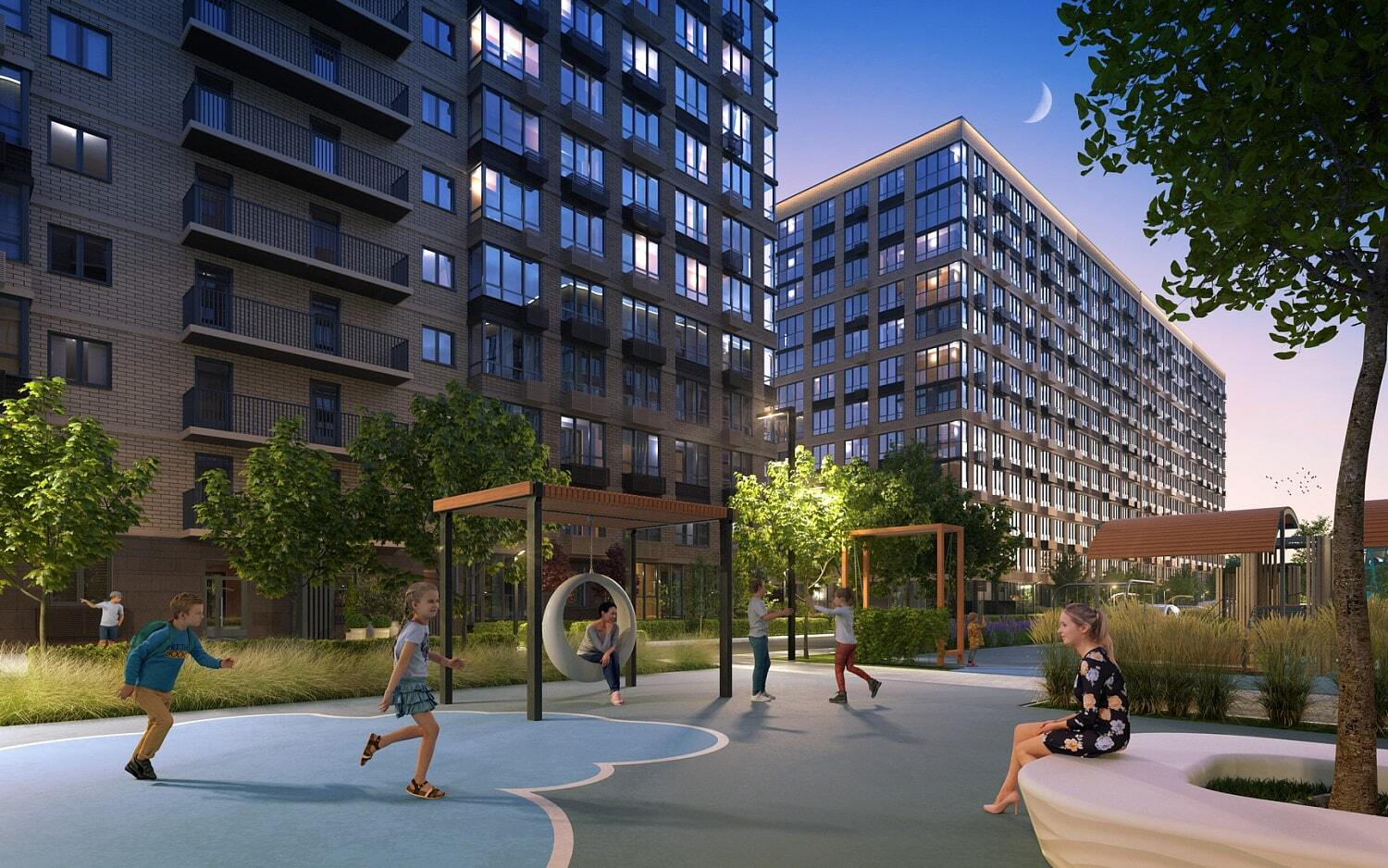 Дизайн и ремонт квартир в ЖК "Небо" от застройщика "AVA" в Москве