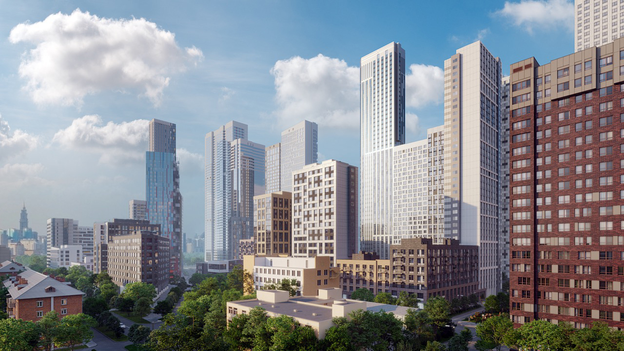 Дизайн и ремонт квартир в ЖК "Headliner" от застройщика "Кортрос" в Москве