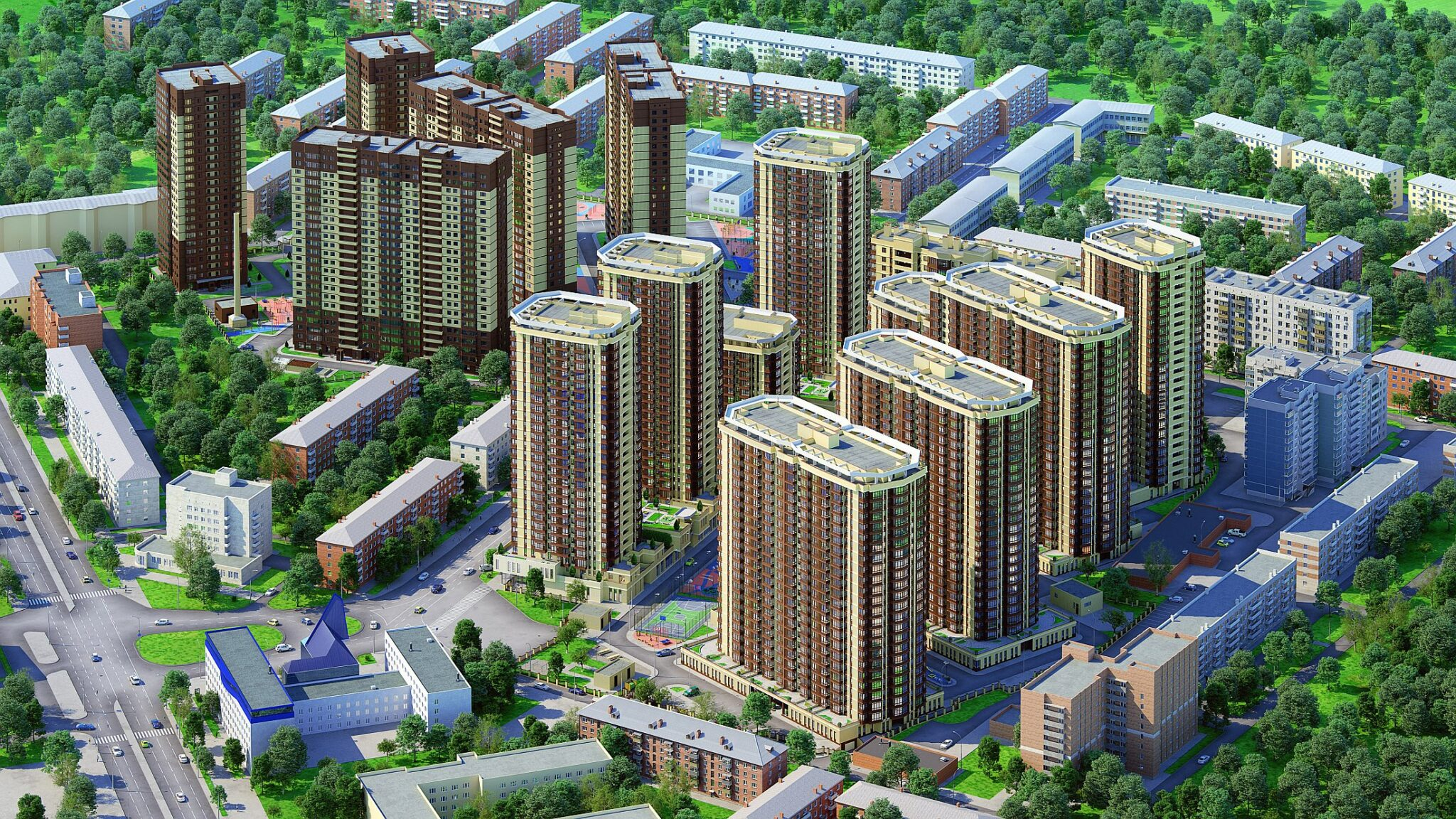 Дизайн и ремонт квартир в ЖК "Сердце Ростова 2" от застройщика "МСК" в Москве