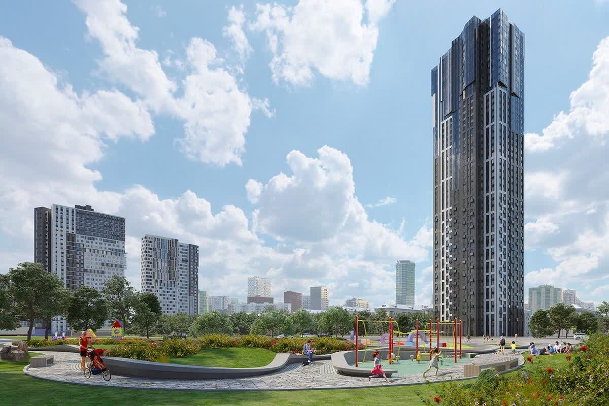 Дизайн и ремонт квартир в ЖК "Crystal" от застройщика "Концерн КРОСТ" в Москве