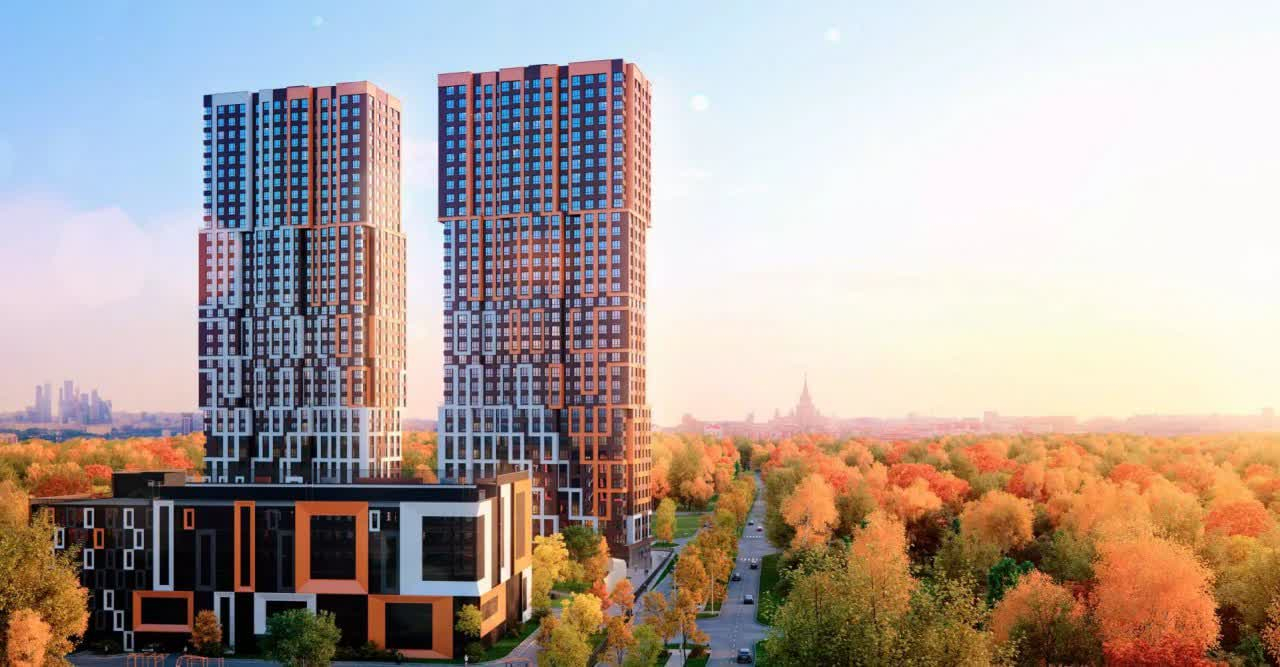 Дизайн и ремонт квартир в ЖК "Огни-2" от застройщика "ДОНСТРОЙ" в Москве