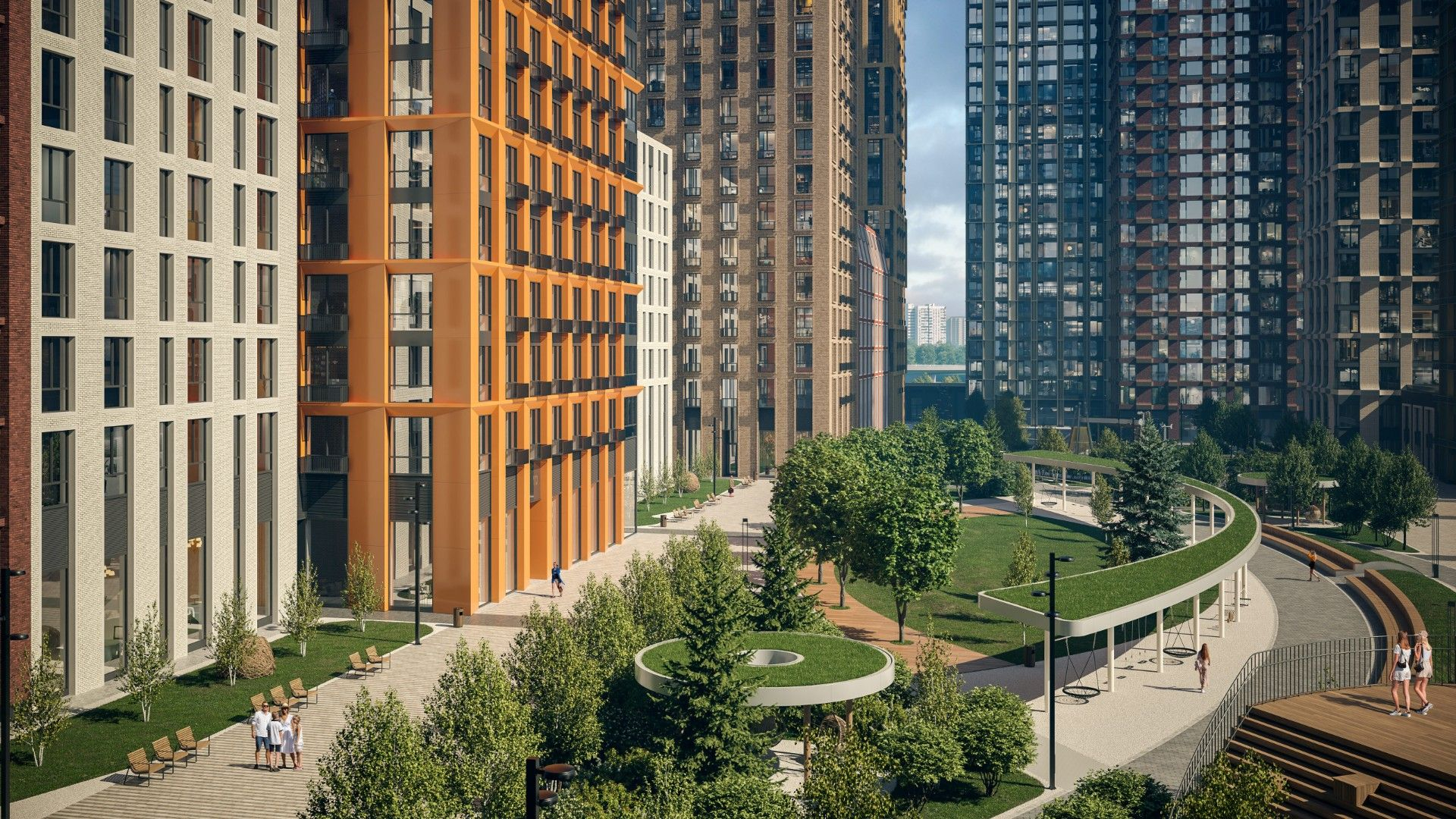 Дизайн и ремонт квартир в ЖК "Метрополия" от застройщика "MR Group" в Москве