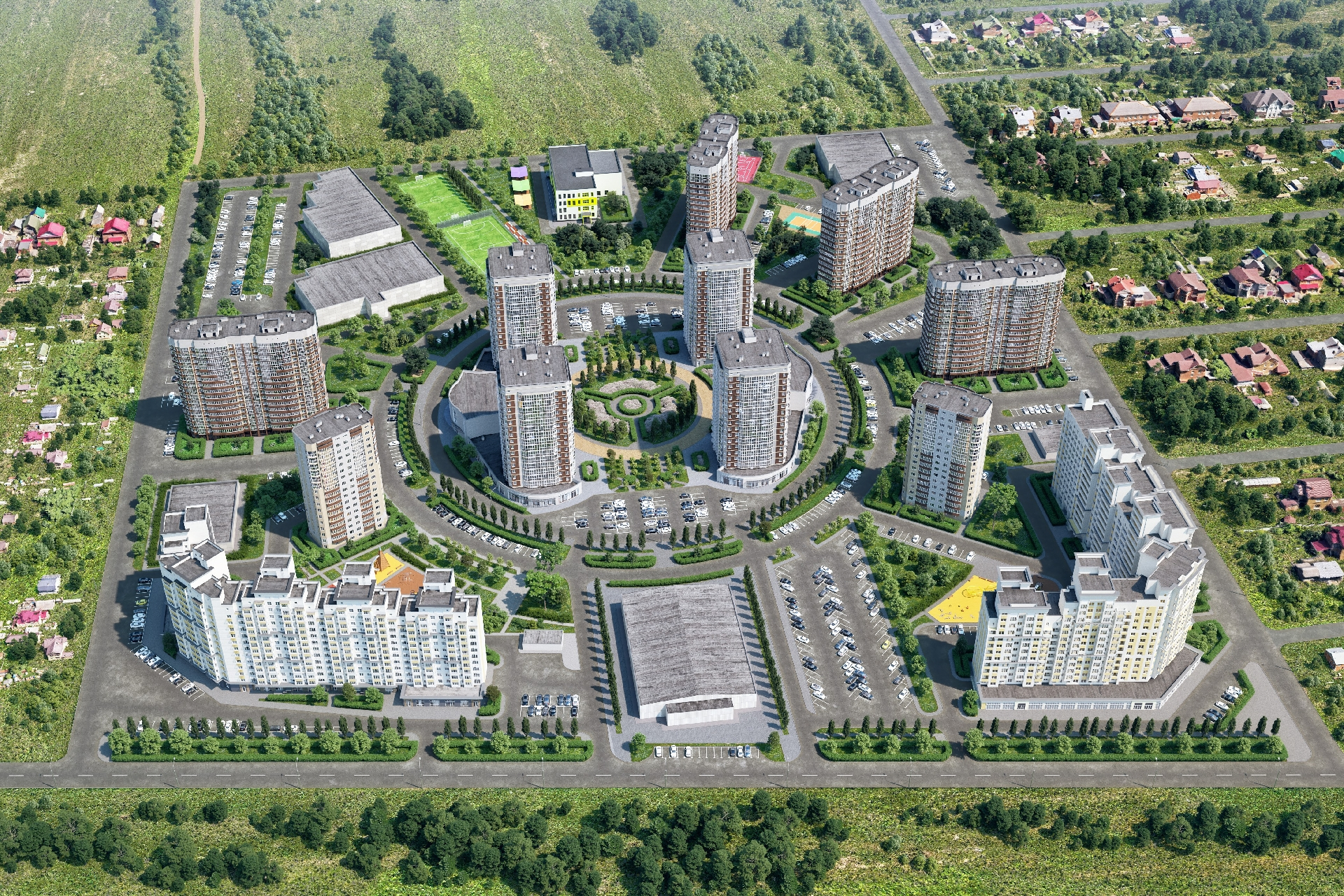 Дизайн и ремонт квартир в ЖК "Зеленодар" от застройщика "AVA" в Москве